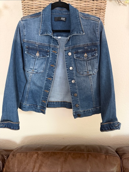 Kut from the Kloth Jackets & Blazers - Kut from the Kloth Amelia Blue Denim Jacket